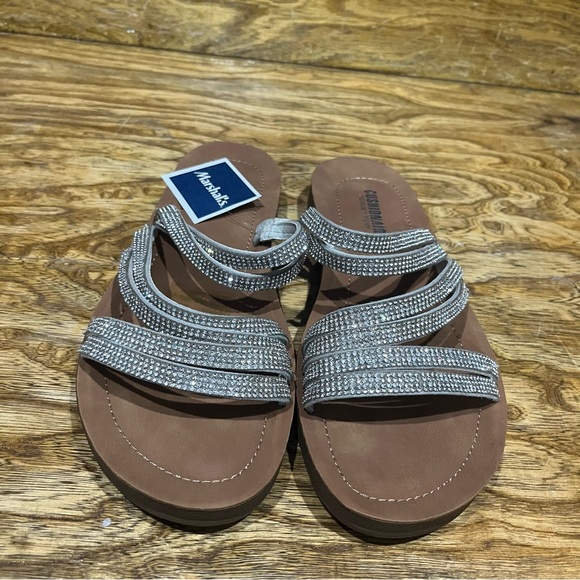 Cushionaire Shoes New Cushionaire Memory Foam Strapped Rhinestone